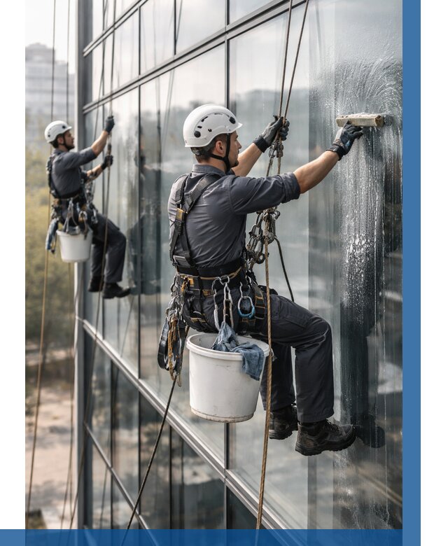 Мойка сплошного остекления в Удомле, заказать от 312 р.| ВЫСОТНИК-Дмл