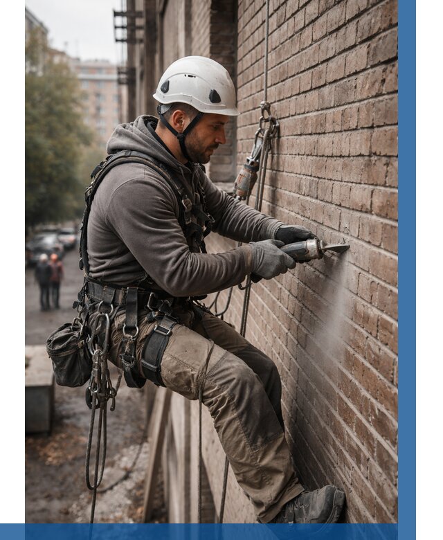 Расшивка кирпичных швов в Удомле от 623 р. | ВЫСОТНИК-Дмл