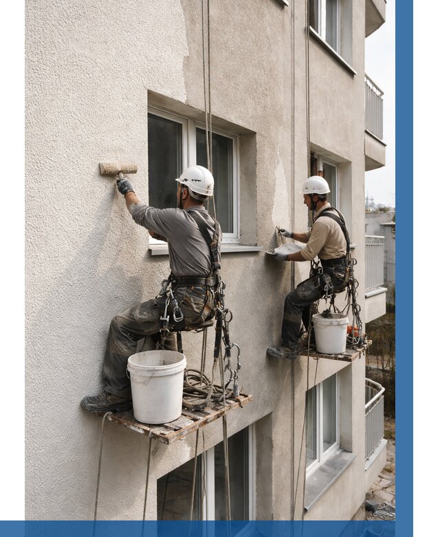 Нанесение короеда на фасад в Удомле от 468 р. | ВЫСОТНИК-Дмл