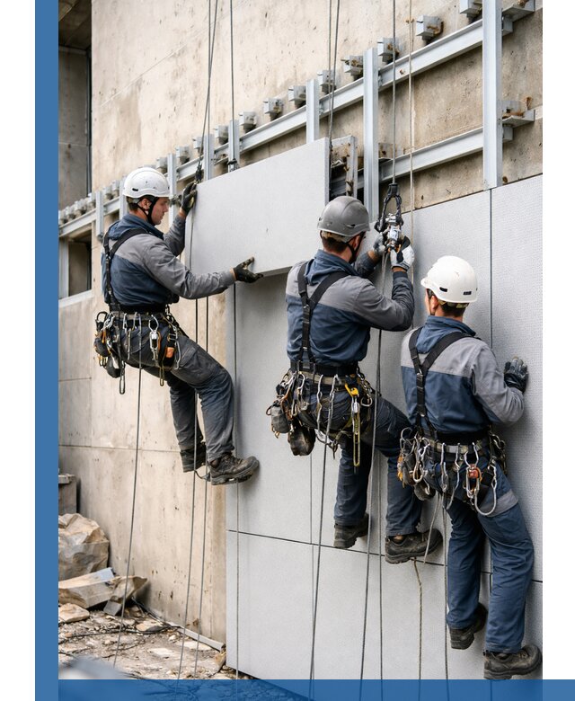 Монтаж вентилируемого фасада в Удомле под ключ с гарантией качества