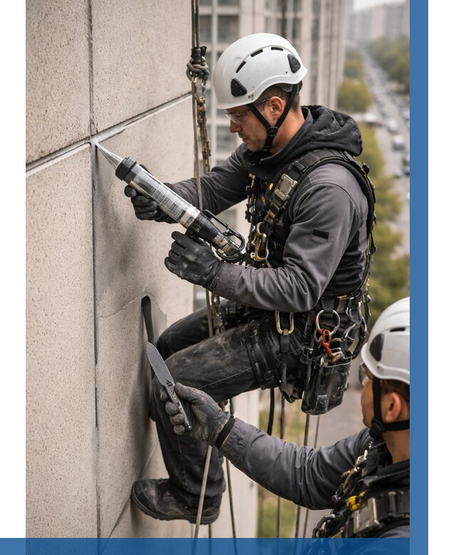 Первичная герметизация швов в Удомле от 623 р. | ВЫСОТНИК-Дмл