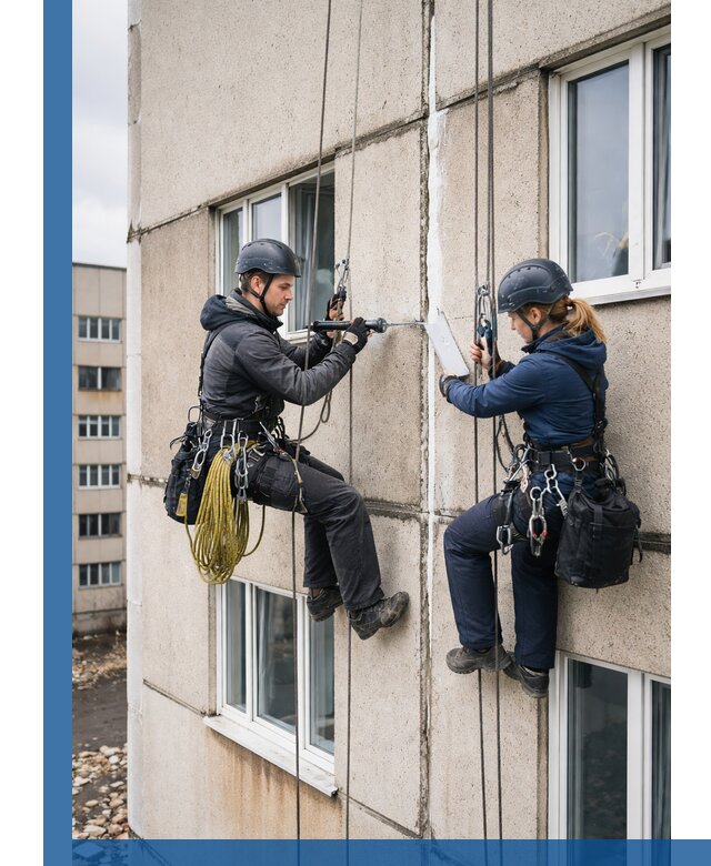 Герметизация межпанельных швов тёплым швом в Удомле