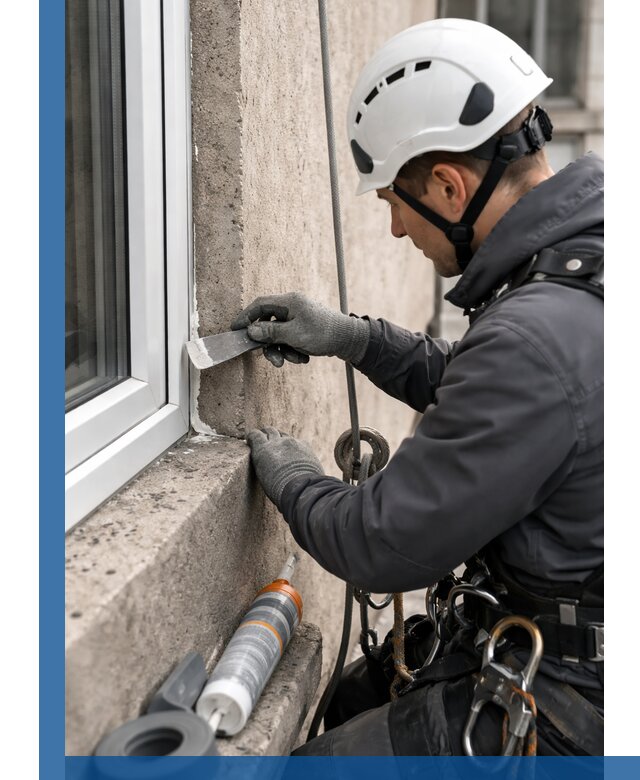 Герметизация монтажных швов окон в Удомле с гарантией качества