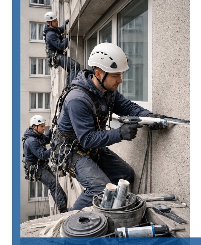 Герметизация швов лоджии в Удомле профессионально и надежно