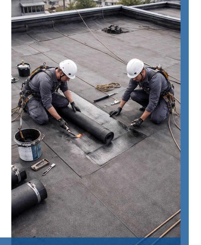 Ремонт мягкой кровли под ключ в Удомле от 727 р. | ВЫСОТНИК-Дмл