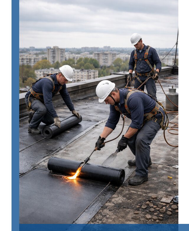 Ремонт наплавляемой кровли в Удомле качественно и надежно
