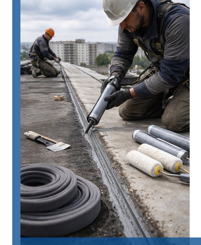 Герметизация швов кровли в Удомле с гарантией герметичности