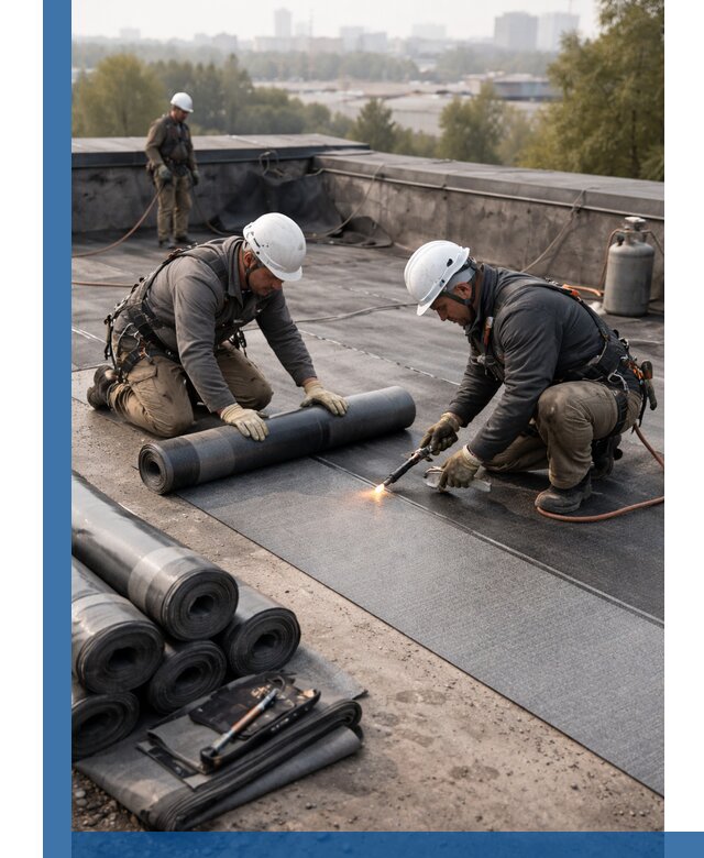 Монтаж мягкой кровли в Удомле профессионально и надежно