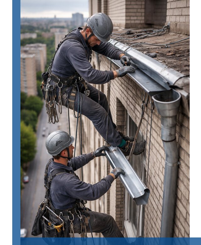 Ремонт водосточных желобов в Удомле, быстро и качественно