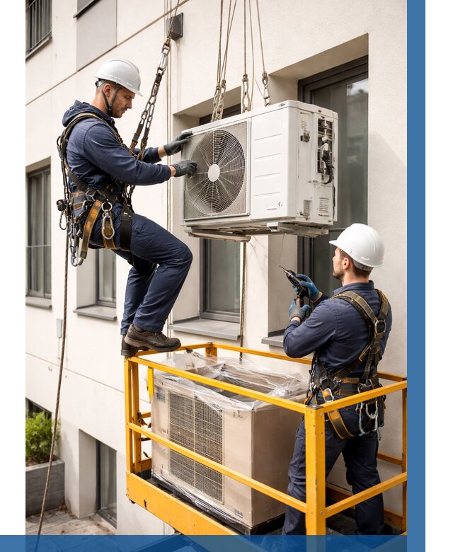 Демонтаж внешнего блока кондиционера в Удомле от 3636 р. | ВЫСОТНИК-Дмл