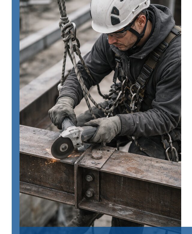 Резка металла на высоте в Удомле для зданий и конструкций