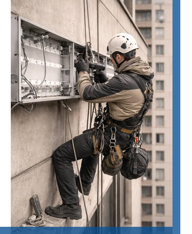 Ремонт вывески на высоте в Удомле от 4675 р. | ВЫСОТНИК-Дмл