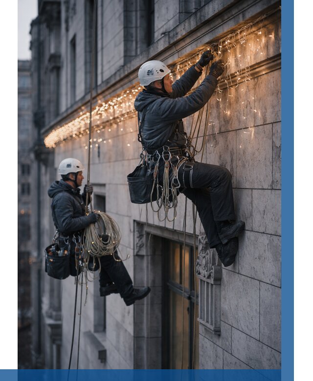 Монтаж новогодней иллюминации в Удомле от 8831 р. | ВЫСОТНИК-Дмл