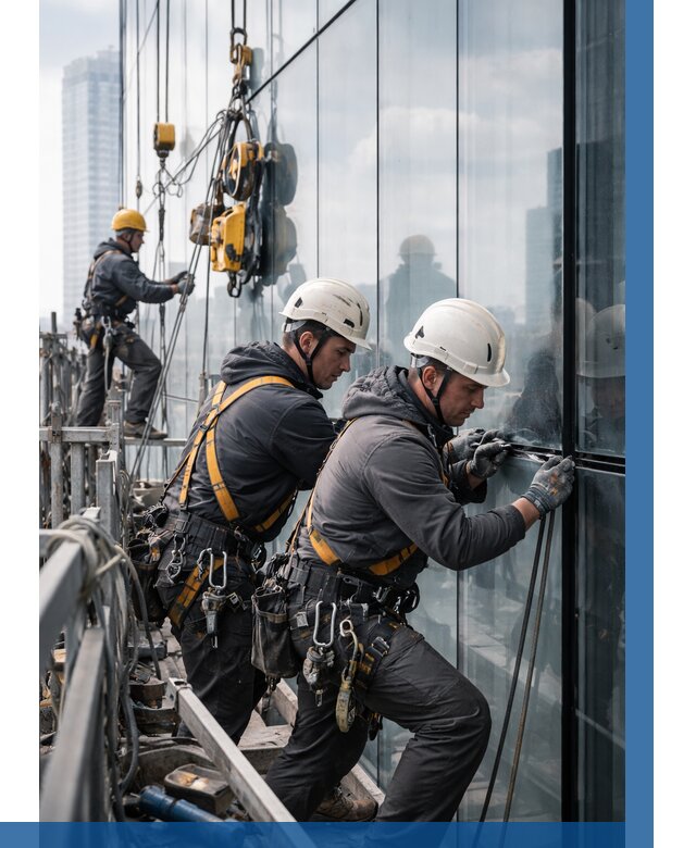 Структурное остекление фасадов в Удомле от 9870 р. | ВЫСОТНИК-Дмл