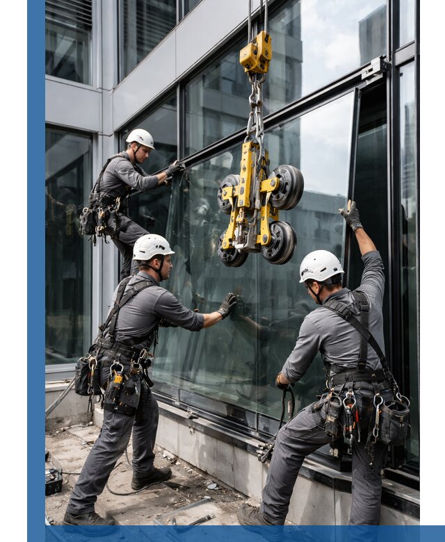 Структурное остекление фасадов в Удомле монтаж и обслуживание