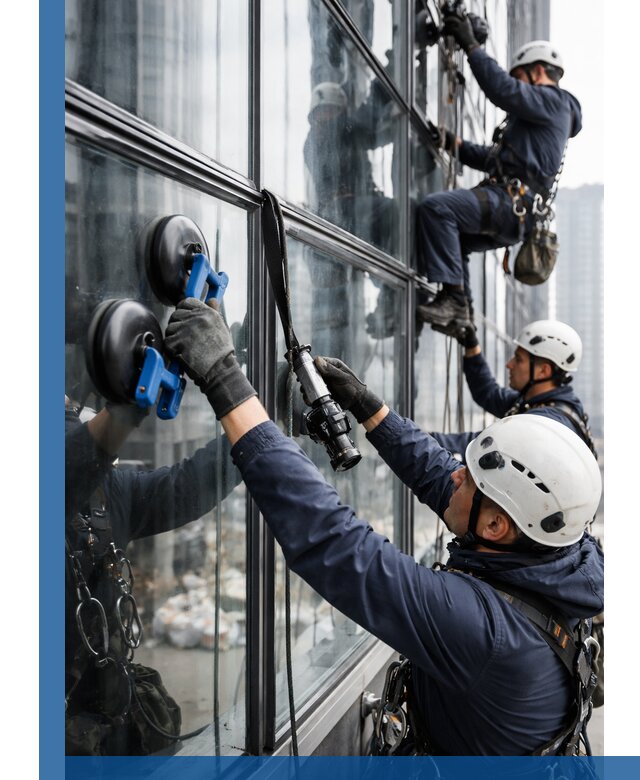 Радиусное остекление фасадов под ключ в Удомле с гарантиями