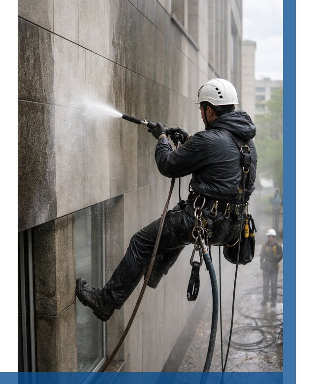 Гидроструйная очистка поверхностей в Удомле от 883 р. | ВЫСОТНИК-Дмл