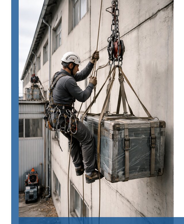 Подъем грузов на высоту в Удомле для промышленных объектов