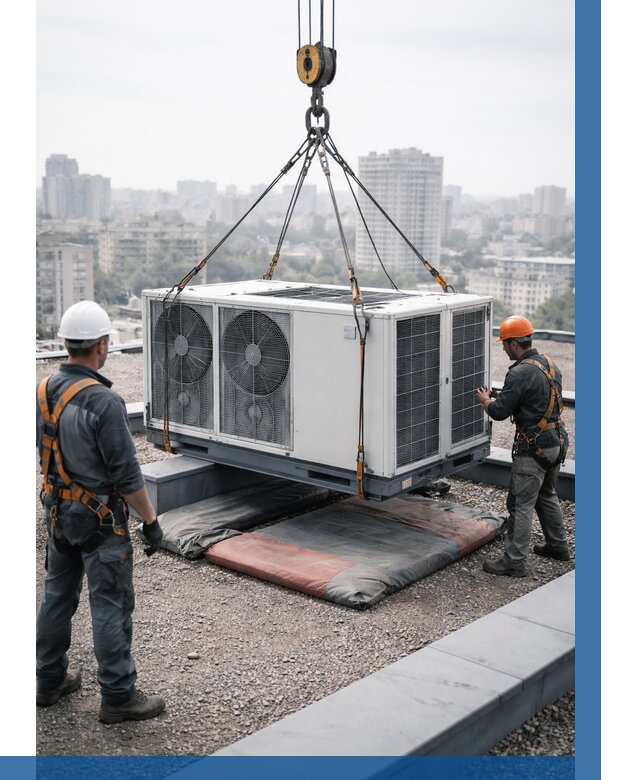 Подъем груза на крышу в Удомле от 5195 р. | ВЫСОТНИК-Дмл заказать