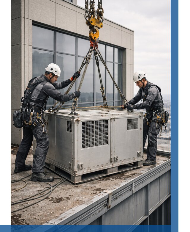 Такелажные работы на высоте в Удомле от 8311 р. | ВЫСОТНИК-Дмл