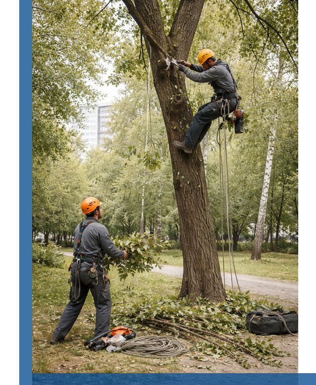 Санитарная обрезка деревьев в Удомле, профессионально и безопасно