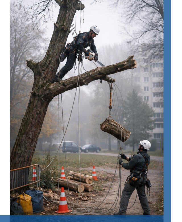 Удаление аварийных деревьев в Удомле от 15584 р. | ВЫСОТНИК-Дмл