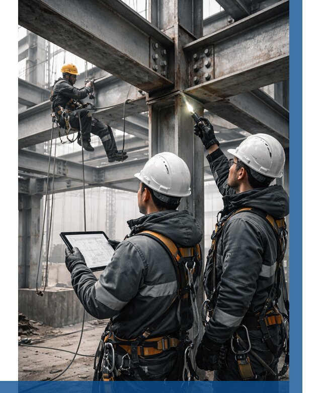 Обследование металлоконструкций в Удомле от 5714 р. | ВЫСОТНИК-Дмл